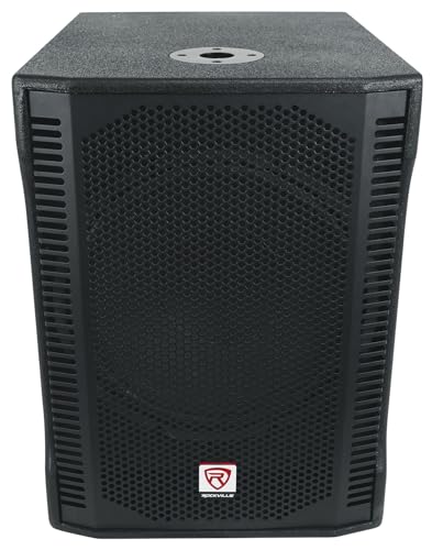 Rockville RPG-AR15 Full DJ System w/ 15 Powered Subwoofer + Line Array Speaker