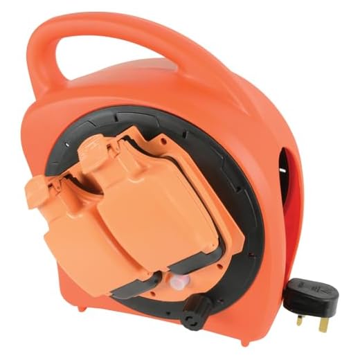 Mercury | 2-Gang Weatherproof Garden Extension Reel | 20m