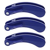 OFFIGAM 3 Stück Schlüsselhilfe aus Kunststoff für Senioren zur Einfachen Schlüsselorganisation und Unabhängigen Nutzung im Alltag