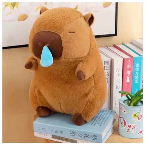Image of ADORA Capybara Soft Toy Plush - 30cm | Super Soft & Cuddly Stuffed Animal Toy | Cute Kawaii Capybara Plushie for Kids & Adults | Gift for Girls, Boys & Animal Lovers (Brown)
