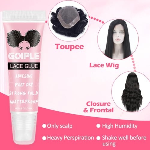 Goiple WG Wig Glue Lace Glue For Lace Front Lace Wigs thumb #3