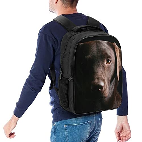 Sac à dos étudiant Labrador 3D confortable contre le mal de dos