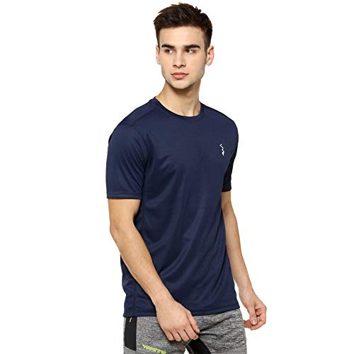 Image of CAHOOT Men's Activewear T-Shirt for Casual Wear | Crew Neck | Short Sleeve | Pull On Closure | Jersey T-Shirt Crafted with Comfort Fit for Everyday Wear