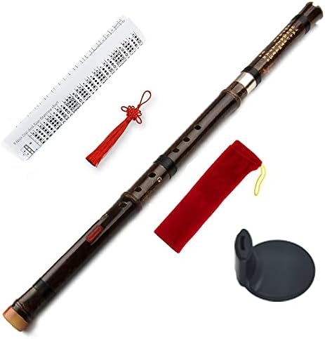 Separable Brown Vertical Bamboo Flute Key G Traditional Chinese Musical Instrument Woodwind Music Instrument Xiao