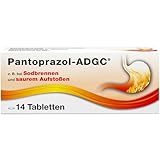 Pantoprazol-ADGC® - 14 Stück - gegen Sodbrennen, saures Aufstoßen - Mittel bei Magenübersäuerung - wirkt gegen stillen Reflux und Magenbrennen