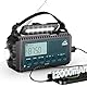 AM/FM/SW Kurbelradio mit 12000mAh Akku Wiederaufladbare, Tragbare Radio mit Taschenlampe & Leselicht, Notfallradio Typ C Anschluss, SOS-Alarm Dynamo Radio für Wandern, Outdoor, Camping