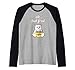 Simpatico gatto adorabile con tazza da caffè regalo ventilatore. Ok ma primo caffè Maglia con Maniche Raglan