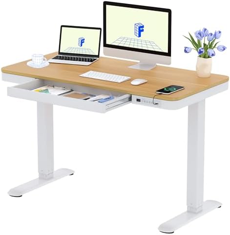 FLEXISPOT Q3 Escritorio Elevable Escritorio con T...