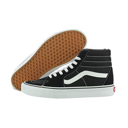 Vans Sk8-Hi Unisex Casual High-Top Skate Shoes Black/White/Black