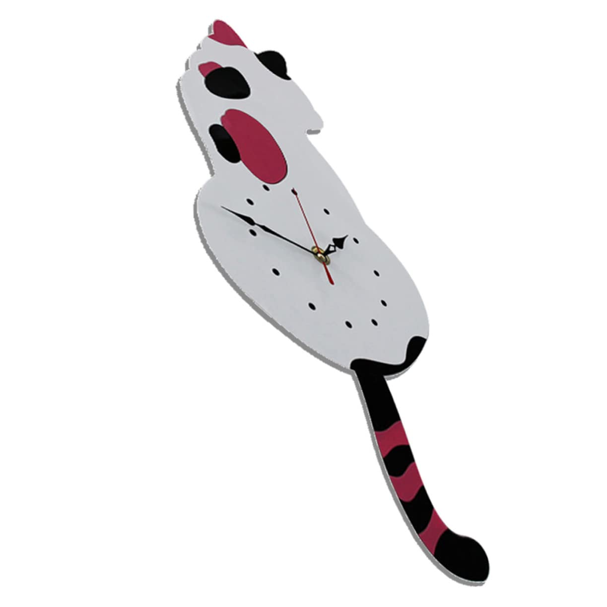 Horloge murale chat silencieuse pour créer un intérieur doux et chaleureux