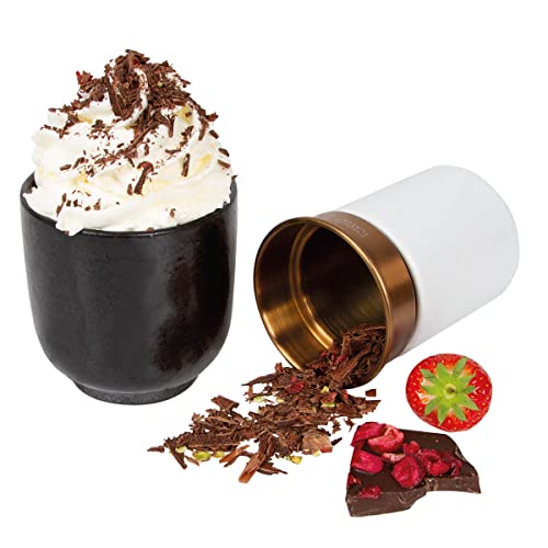 Boska Chocolate Flaker Stainless Steel - For Cheese, Chocolate, And Vegetables - Multipurpose Rust-Proof Shredder - Manual Handheld Flaker - 10 Year Warranty #TOP4