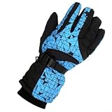 Guantes de esquí para hombre, impermeable para deportes