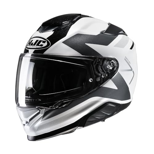 HJC RPHA 71 Pinna Full Face ECE 22.06 DVS Motorcycle Helmet - MC10 White (M)