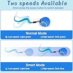 BABORUI Interactive Cat Toy Ball - Automatic Interactive Cat Toys for Indoor Cats with 3 Tails, 2 Speeds Rechargeable Cat Enrichment Toys for Small/Medium/Large Cats to Keep Them Busy - Image 4