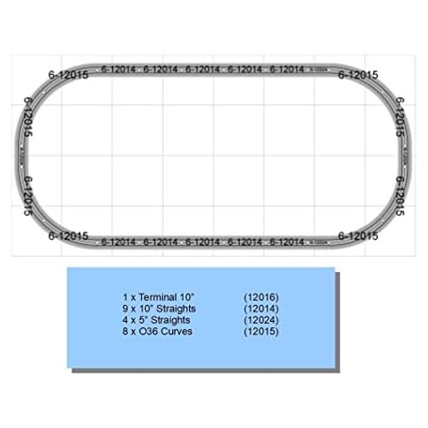 FastRack 48x96 Track Complete Oval Set Cover