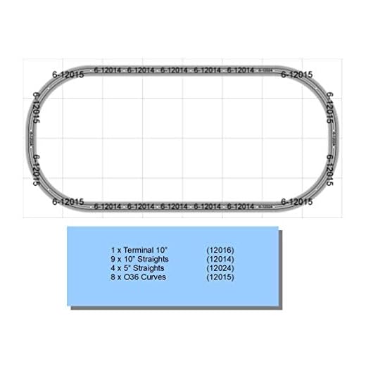 FastRack 48x96 Track Complete Oval Set