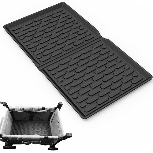 Image of All-Weather Mat Accessory for Wagon W Series - Protects Wagon from Direct Exposure to Sand, Treats and Water - TPE Material - Easy Clean Surface - Water Resistant (W2 Models)