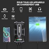 ACEZUK booster batterie M02 10 000 A, 12 V, banque d’énergie photo 4