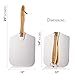 SPLENDR Metal Pizza Peel with Foldable Wood Handle 12 x 14 Inch Aluminum Pizza Paddle, Pizza Oven Spatula, Pizza Peel 12 Inch, Pizza Spatula Paddle