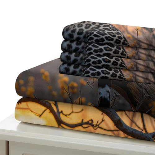 Housse de couette 260x220cm style nature pour chambre ado - 7