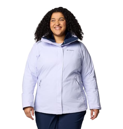 Columbia Damen Bugaboo Iii Fleece Interchange Jacket 3-in-1-Wintermantel, Schneewehe, M