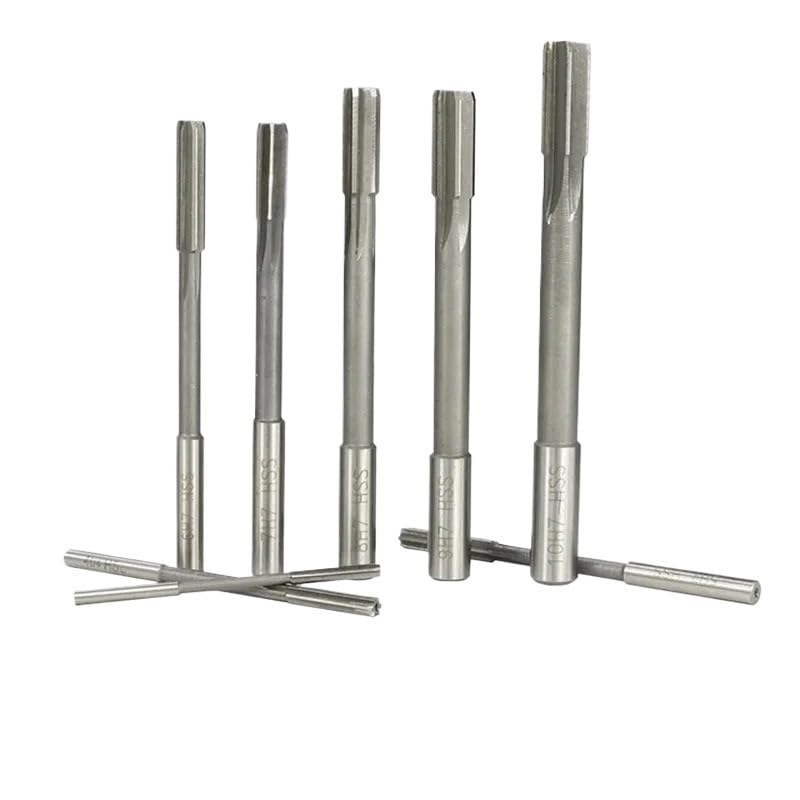 Juego de escariador de máquina HSS, 4/8/10/14 Uds., escariador de Mandril de Mango Recto H7/H8, escariador de Ranura Recta, Fresa de 2mm-12mm(9pcs 2-10mm Set H8)