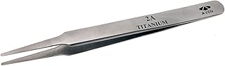 Aven 18049TT Style 2A Titanium Tweezer, 120mm Overall Length