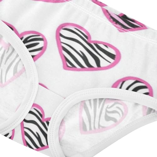 Girls' Underwear Comfort Underwear for Kid animal Heart4