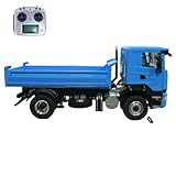camion benne 4x4 avec grue Voiture Dumper hydraulique RC en métal 1/14 4 x 4 télécommandée modèle camion benne