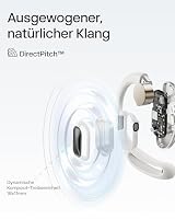 SHOKZ OpenFit Air Open-Ear-Kopfhörer mit Air-Ohrbügel, 8,7g leicht, Weiß – Ansicht 6