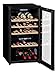 Wolkenstein WTS49DW | Stand Weinkühlschrank | Vinothek | 2 Temperaturzonen | Platz für 49 Flaschen | Touch Control Display | Schwarz | 86 x 48 cm