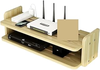 WiFi Wireless Router Storage Box Punch-Free Router WiFi Storage Rack TV Wireless Receiver Storage Box Multifunction Wall-Mounted Living Room Modem Router Holder Hider (Color : 30cm)