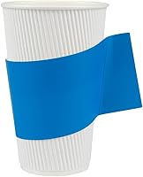 Vista 18 de Restaurantware -Solo mangas: Restpresso - Fundas para café caliente con asa, 50 fundas desechables para tazas - Las tazas se venden por separado, se