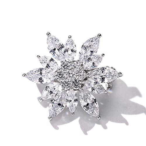 Broche de style coréen pour sublimer un manteau lors d'une sortie en ville ou au bureau