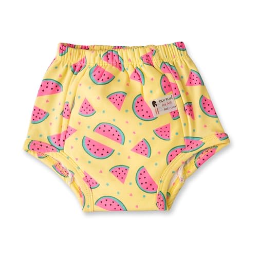 Image of Baby Padded Underwear - Soft Cotton Potty Training Pants for Toddlers, Washable & Reusable, Leak-Proof Training Underwear for Boys & Girls