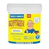 Boudreaux's Butt Paste Original Diaper Rash Cream, Ointment for Baby, 16 oz Flip-Top Jar