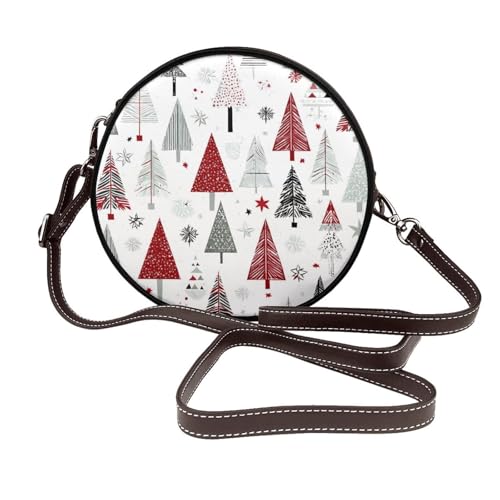 Sac à bandoulière rond avec sangle réglable pour éviter les sacs encombrants