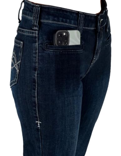 Cowgirl Tuff Women's Indigo Night Jeans & Cooling Towel Bundle4