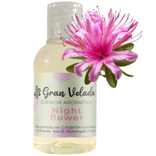 Esencia Aromática Night Flower: Aroma exótico de jazmín, clavel y azahar para perfumes y cosméticos caseros
