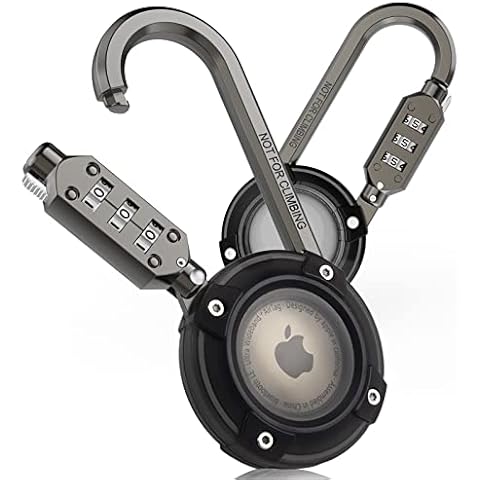 PerfiPro Airtag Holder with Combination Lock Cover