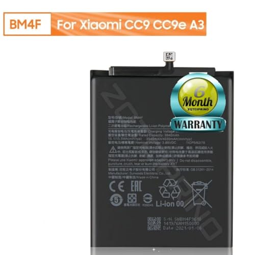 Image of Original BM4F Battery for Xiaomi A3 M1904F3BG, M1906F9SH, M1906F9SI Battery with 6 Month warrenty**** (CC204)