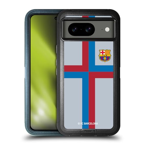 Coque FC Barcelona Google Pixel 8 étui rigide pour supporter en déplacement