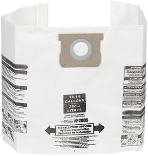 Multi-Fit Wet Dry Vacuum Bags VF2005 General Dust Filter Bag
