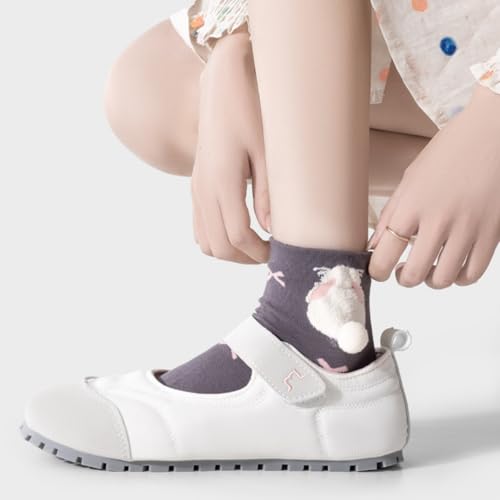 Zesensavor 5 Pack Cute Ankle Socks,Funny Socks for Women Perfect for Everyday Wear4