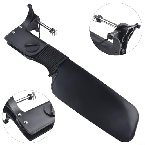 Kayak Canoe Boat Rudder, Fishing Watercraft Canoe Boat Rudder Replacement Parts Foot Control Steering System Kayak Accessories 51 X 12.5CM
