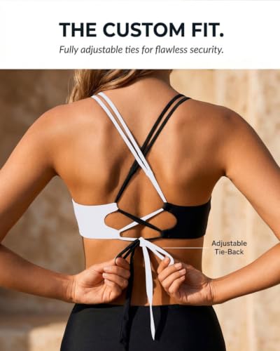 Image of Holipick Twist Front Bikini Tops for Women - Push Up Bathing Suit Top Padded Swimsuit Top