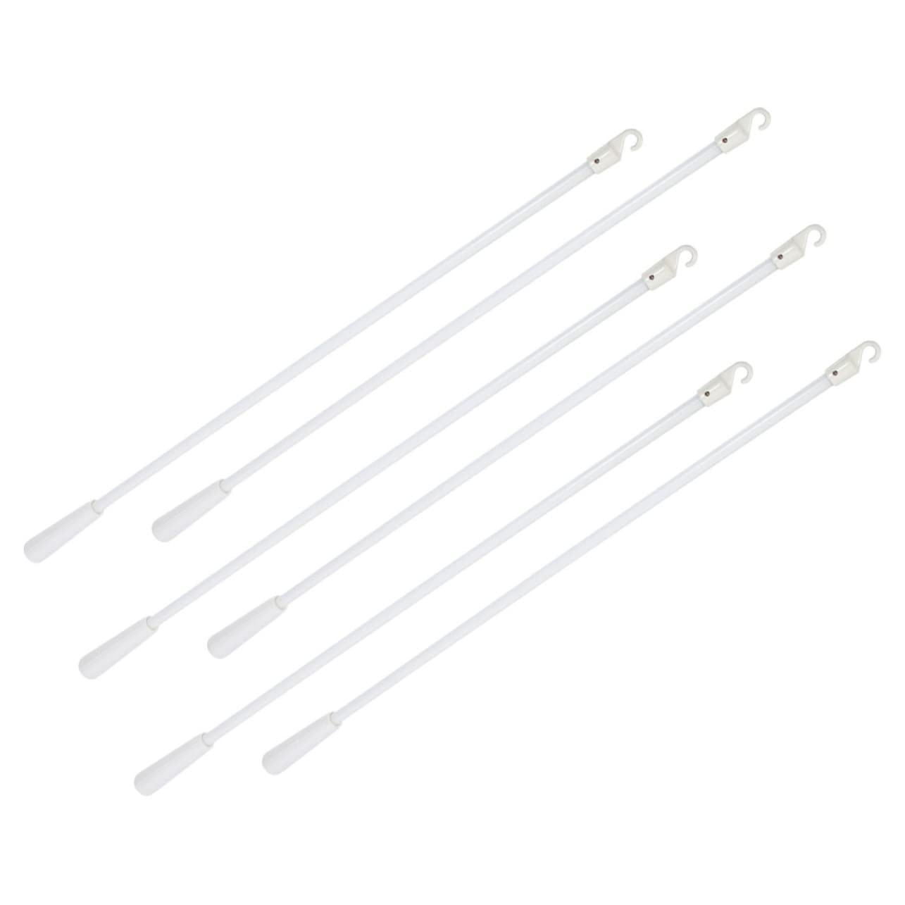 Cabilock 6pcs Vertical Blind Wands Pulling Rods for Blinds Replacement Easy to Install for Home Decor