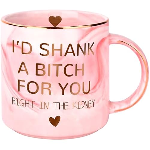 Birthday Gifts 12oz Funny Coffee Mug for Women Best Friends Sisters Besties