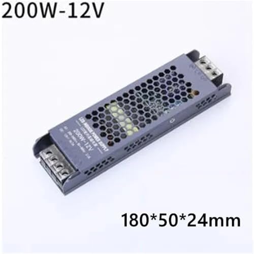 Transformador 12V 200W estrecho para solucionar la falta de espacio en pladur 2