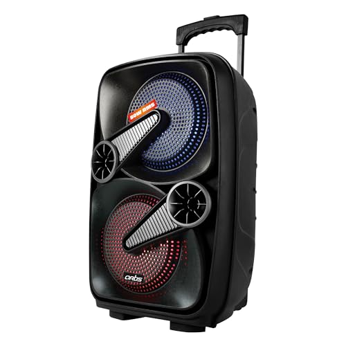 Image of Artis BT909 50W Wireless Bluetooth Party Speaker with FM /USB /Aux in /TF Card & Wireless Mic.